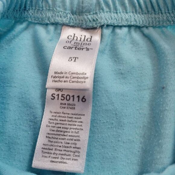 Carter's princess Pajamas 5T - Picture 4 of 5